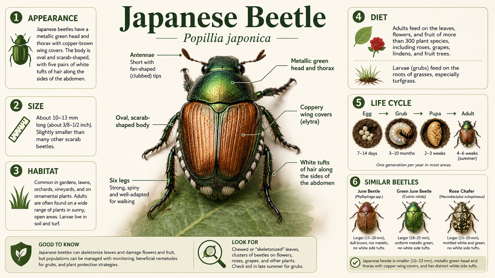 japanese beetle identification