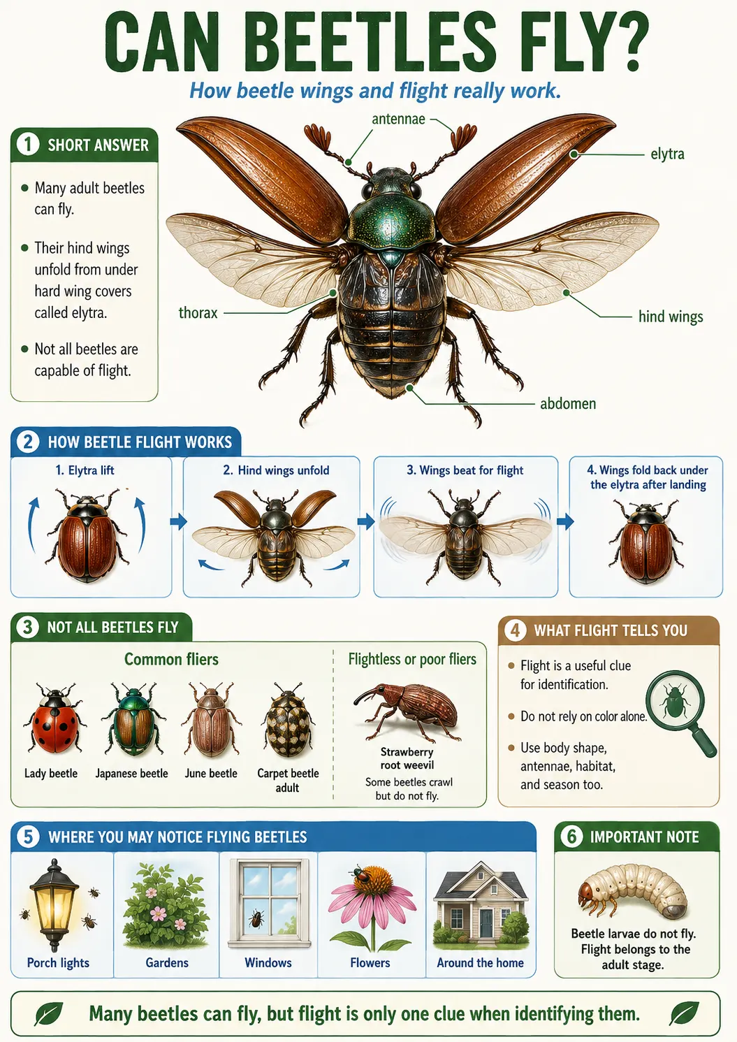 can beetles fly can beetles fly