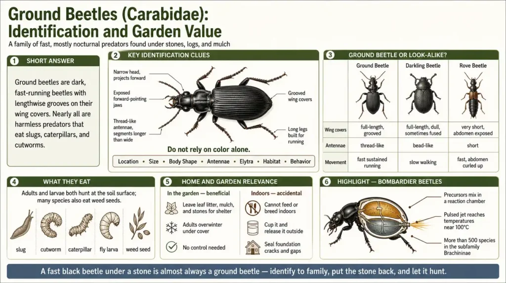 ground beetles identification